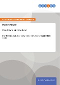 Cover-Bild zum Titel 'Das Ende der Geduld' von 'Robert Reuter'
