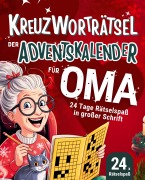Cover-Bild zum Titel 'Kreuzworträtsel - Der Adventskalender für Oma' von ''