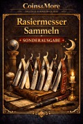 Cover-Bild zum Titel 'Rasiermesser sammeln' von 'Coins and More'
