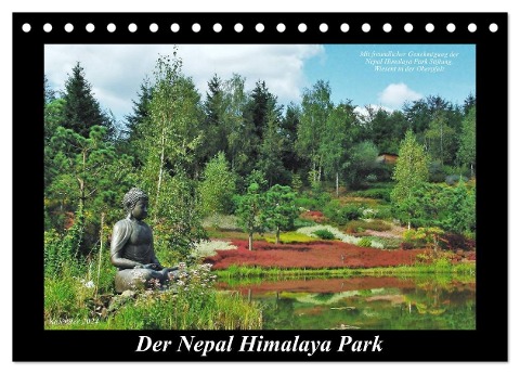Der Nepal Himalaya Park (Tischkalender 2024 DIN A5 quer), CALVENDO Monatskalender - Jutta Heußlein