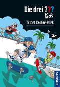 Cover-Bild zum Titel 'Die drei ??? Kids, 84, Tatort Skater-Park (drei Fragezeichen Kids)' von 'Ulf Blanck'