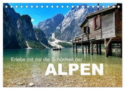 Cover-Bild zum Titel 'Erlebe mit mir die Schönheit der Alpen (Tischkalender 2026 DIN A5 quer), CALVENDO Monatskalender' von 'Nadine Büscher'