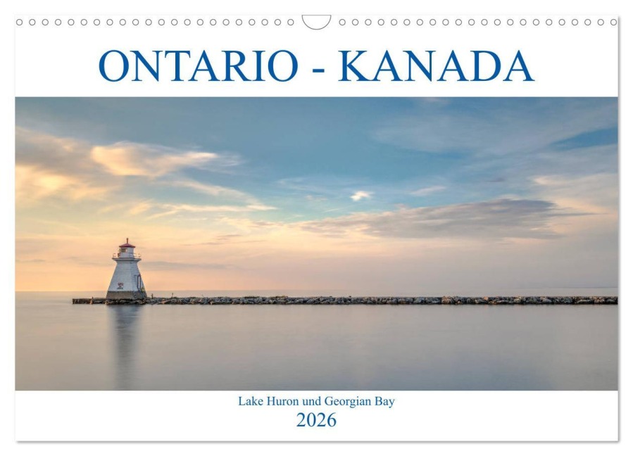Ontario Kanada, Lake Huron und Georgian Bay (Wandkalender 2026 DIN A3 quer), CALVENDO Monatskalender - Joana Kruse