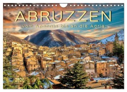Cover-Bild zum Titel 'Abruzzen, vom Apennin bis an die Adria (Wandkalender 2026 DIN A4 quer), CALVENDO Monatskalender' von 'Peter Roder'