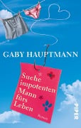 Cover-Bild zum Titel 'Suche impotenten Mann fürs Leben' von 'Gaby Hauptmann'