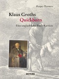 Cover-Bild zum Titel 'Klaus Groths Quickborn' von 'Hargen Thomsen'