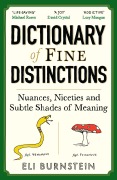 Cover-Bild zum Titel 'Dictionary of Fine Distinctions' von 'Eli Burnstein'