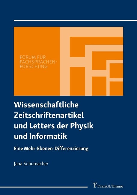 Wissenschaftliche Zeitschriftenartikel und Letters der Physik und Informatik - Jana Schumacher