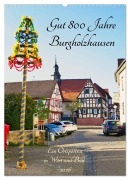 Cover-Bild zum Titel 'Gut 800 Jahre Burgholzhausen. Ein Ortsporträt in Wort und Bild 2026 (Wandkalender 2026 DIN A2 hoch), CALVENDO Monatskalender' von 'Müller Monika Cornelia'