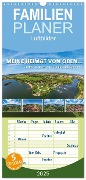 Familienplaner 2025 - Meine Heimat von oben ... Luftaufnahmen vom Fränkischen Seenland mit 5 Spalten (Wandkalender, 21 x 45 cm) CALVENDO - Gerhard Ruff