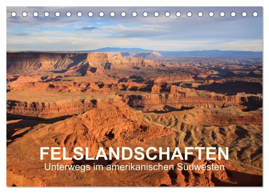 Felslandschaften (Tischkalender 2026 DIN A5 quer), CALVENDO Monatskalender - Ellen Und Udo Klinkel