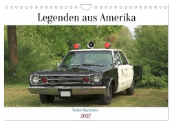 Cover-Bild zum Titel 'Legenden aus Amerika - Wahre Raritäten (Wandkalender 2027 DIN A4 quer), CALVENDO Monatskalender' von 'Anja Bagunk'