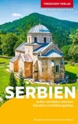 Cover-Bild zum Titel 'TRESCHER Reiseführer Serbien' von 'Birgitta Gabriela Hannover Moser'