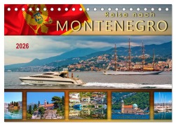 Cover-Bild zum Titel 'Reise nach Montenegro (Tischkalender 2026 DIN A5 quer), CALVENDO Monatskalender' von 'Peter Roder'