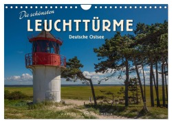 Cover-Bild zum Titel 'Die schönsten Leuchttürme - Deutsche Ostsee (Wandkalender 2026 DIN A4 quer), CALVENDO Monatskalender' von 'Karl H. Warkentin'