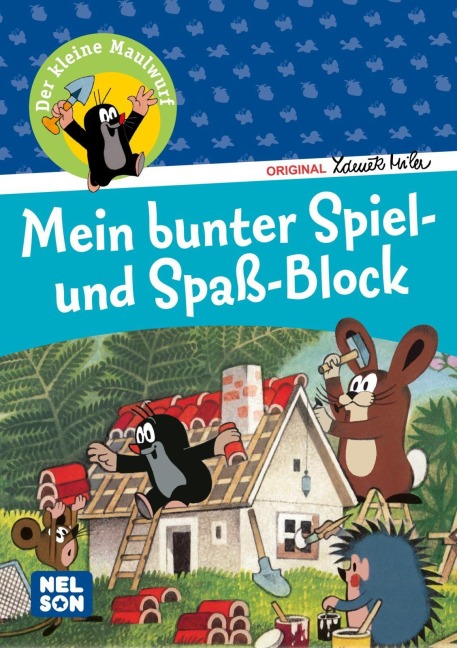 Der kleine Maulwurf: Mein bunter Spiel- und Spaß-Block - 