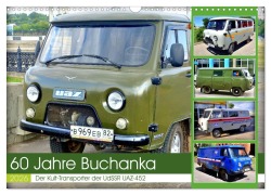 Cover-Bild zum Titel '60 Jahre Buchanka - Der Kult-Transporter der UdSSR UAZ-452 (Wandkalender 2026 DIN A3 quer), CALVENDO Monatskalender' von 'Henning von Löwis of Menar'