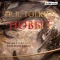 Cover-Bild zum Titel 'Der Hobbit' von 'J. R. R. Tolkien'