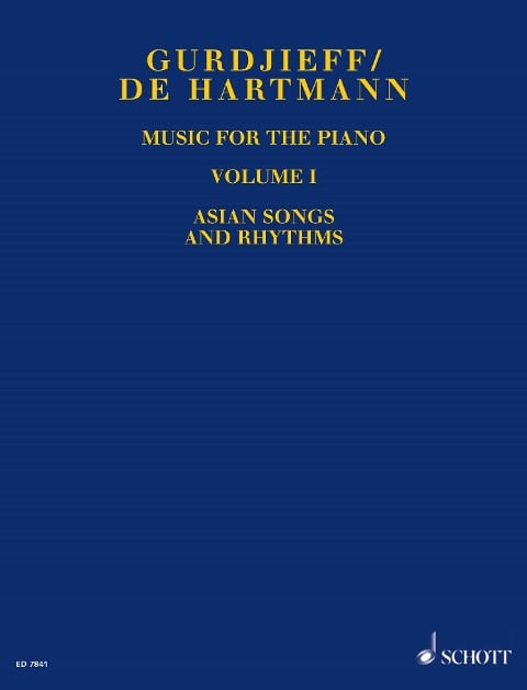 Music for the Piano Volume I - Georges Ivanovich Gurdjieff, Thomas De Hartmann