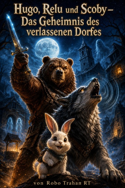 Hugo, Relu und Scoby  Das Geheimnis des verlassenen Dorfes - Robo Trahan Rt