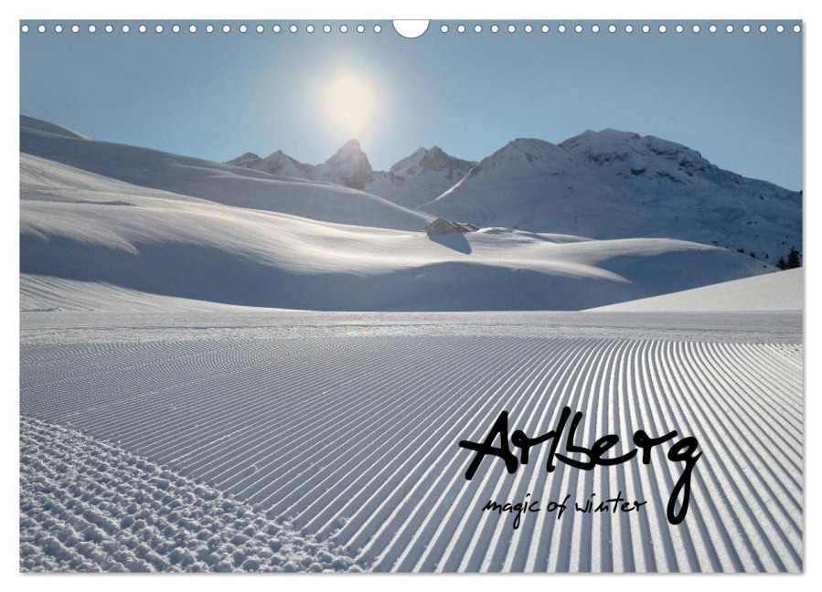 Arlberg - magic of winter (Wandkalender 2026 DIN A3 quer), CALVENDO Monatskalender - Ulrich Männel