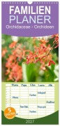 Cover-Bild zum Titel 'Familienplaner 2027 - Orchidaceae - Orchideen mit 5 Spalten (Wandkalender, 21 x 45 cm) CALVENDO' von 'Peter Schickert'
