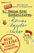 Nenne drei Hochkulturen: Römer, Ägypter, Imker - Lena Greiner, Carola Padtberg