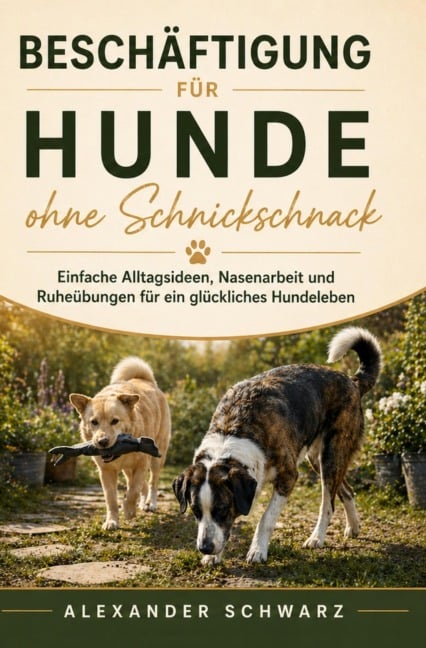 Beschäftigung für Hunde ohne Schnickschnack - Alexander Schwarz