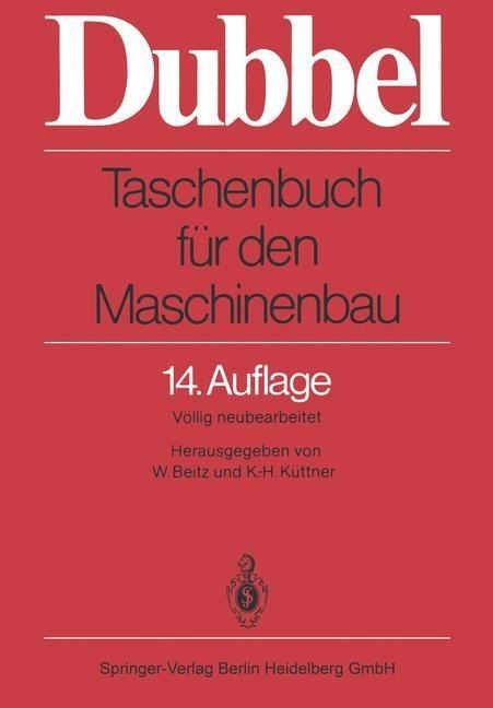 Taschenbuch für den Maschinenbau - 