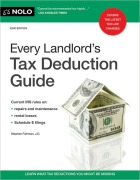 Cover-Bild zum Titel 'Every Landlord's Tax Deduction Guide' von 'Stephen Fishman'