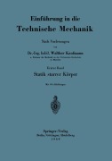 Cover-Bild zum Titel 'Einführung in die Technische Mechanik Nach Vorlesungen' von 'Walther Kaufmann'