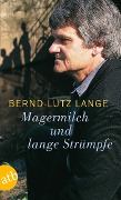 Cover-Bild zum Titel 'Magermilch und lange Strümpfe' von 'Bernd-Lutz Lange'