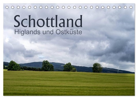 Schottland Highlands und Ostküste (Tischkalender 2025 DIN A5 quer), CALVENDO Monatskalender - Christiane Calmbacher