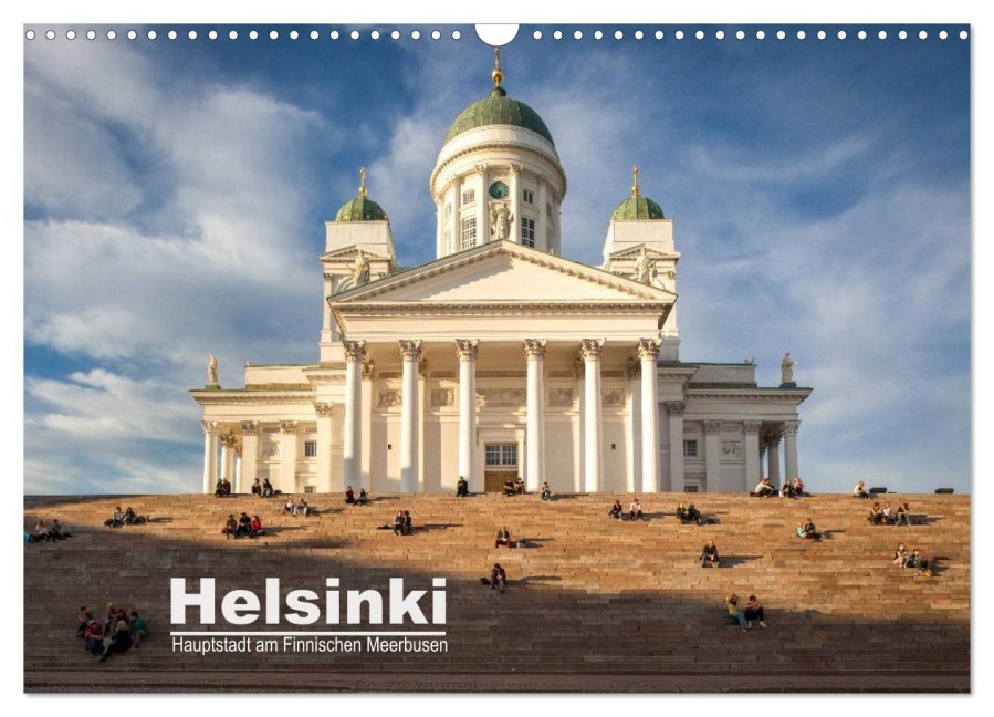Helsinki - Hauptstadt am Finnischen Meerbusen (Wandkalender 2026 DIN A3 quer), CALVENDO Monatskalender - Norman Preißler