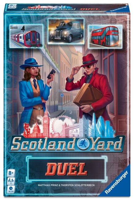 Scotland Yard Duel - Gesellschaftsspiel & Brettspiel ab 8 Jahre - Matthias Prinz, Thorsten Schlotterbeck