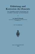 Cover-Bild zum Titel 'Erhärtung und Korrosion der Zemente' von 'Karl E. Dorsch'