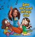 Cover-Bild zum Titel 'Sara vai a uma sinfonia azul' von 'Gisele Gama'