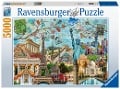 Cover-Bild zum Titel 'Ravensburger Puzzle 17118 Big City Collage 5000 Teile' von ''