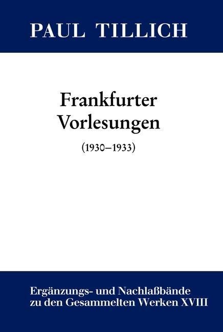 Frankfurter Vorlesungen - 