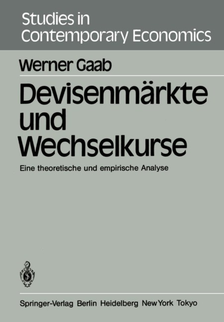 Devisenmärkte und Wechselkurse - W. Gaab