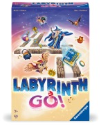 Cover-Bild zum Titel 'Labyrinth GO! - Gesellschaftsspiel & Brettspiel ab 7 Jahre' von 'Brett Gilbert, Max J. Kobbert'