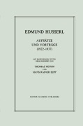 Cover-Bild zum Titel 'Aufsätze und Vorträge (1922-1937)' von 'Edmund Husserl'