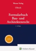 Cover-Bild zum Titel 'Formularbuch Bau- und Architektenrecht' von ''