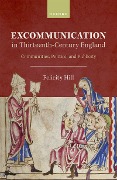 Cover-Bild zum Titel 'Excommunication in Thirteenth-Century England' von 'Felicity Hill'