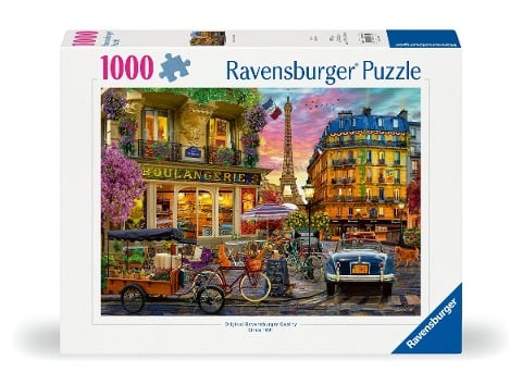 Erwachsenenpuzzle 1000 Teile - Paris im Morgenrot - 