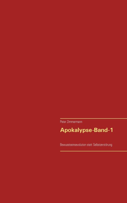 Apokalypse - Band-1 - Peter Zimmermann