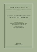Cover-Bild zum Titel 'Johannes Geiler von Kaysersberg, Die Augsburger Predigten' von ''