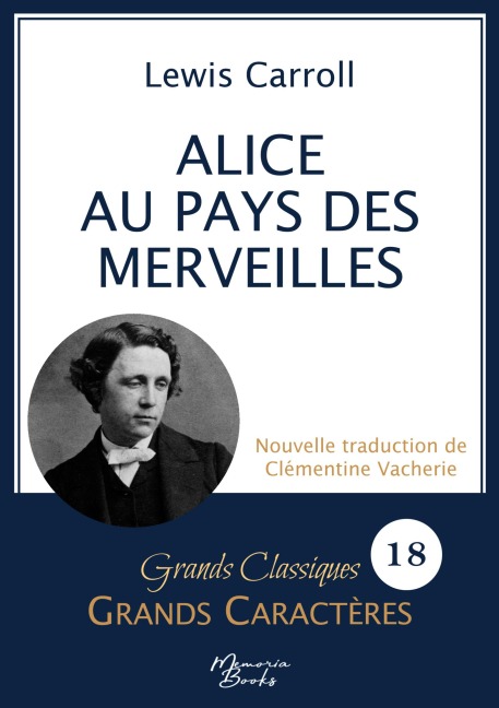 Alice au pays des merveilles en grands caractères - Lewis Carroll