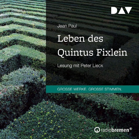 Leben des Quintus Fixlein - Jean Paul