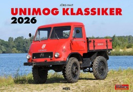 Cover-Bild zum Titel 'Unimog Klassiker Kalender 2026' von 'Jörg Hajt'